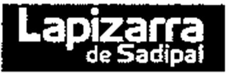 Lapizarra de Sadipal trademark