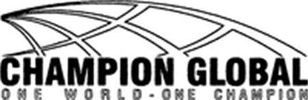 CHAMPION GLOBAL ONE WORLD - ONE CHAMPION trademark