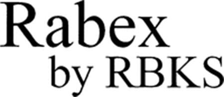 Rabex by RBKS trademark