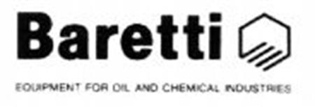 Baretti EQUIPMENT FOR OIL AND CHEMICAL INDUSTRIES trademark