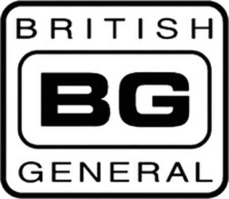 BG BRITISH GENERAL trademark