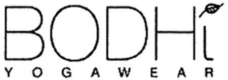 BODHI YOGAWEAR trademark