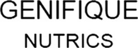 GENEFIQUE NUTRICS trademark