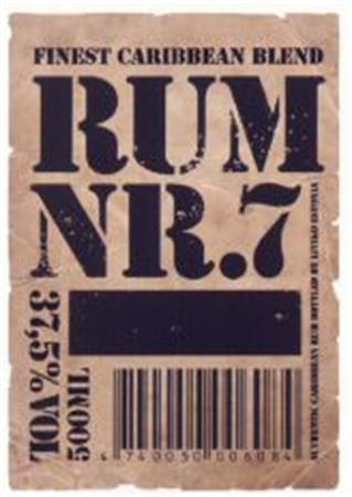 RUM NR.7 FINEST CARIBBEAN BLEND trademark