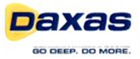 Daxas GO DEEP. DO MORE. trademark