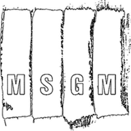 M S G M trademark