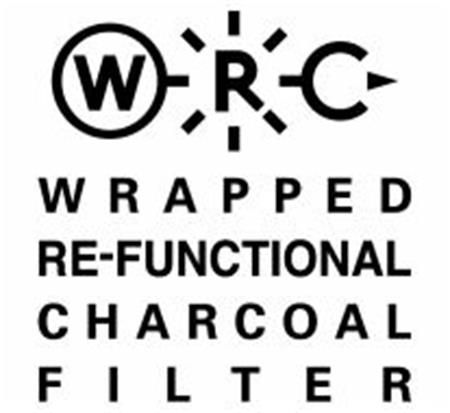 W-R-C WRAPPED RE-FUNCTIONAL CHARCOAL FILTER trademark