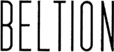 BELTION trademark