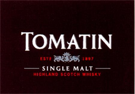 TOMATIN SINGLE MALT HIGHLAND SCOTCH WHISKY trademark