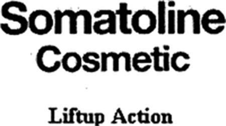 Somatoline Cosmetic Liftup Action trademark