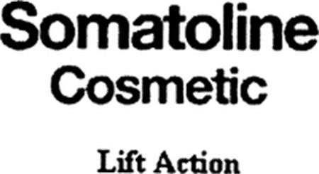 Somatoline Cosmetic Lift Action trademark