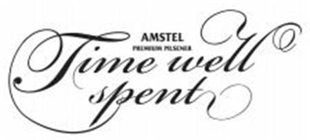 AMSTEL PREMIUM PILSENER Time well spent trademark