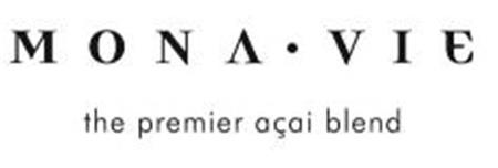 MONA · VIE the premier açai blend trademark