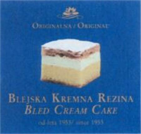 BLEISKA KREMNA REZINA BLED CREAM CAKE trademark