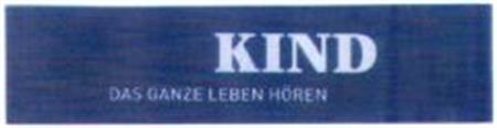 KIND DAS GANZE LEBEN HÖREN trademark