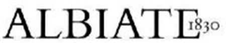 ALBIATE 1830 trademark