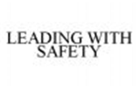 LEADING WITH SAFETY trademark