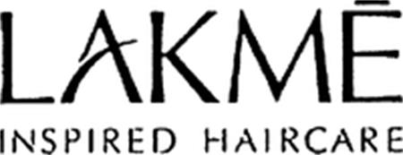 LAKMÉ INSPIRED HAIRCARE trademark