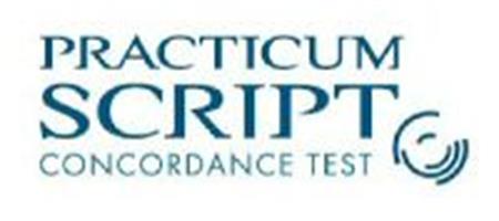 PRACTICUM SCRIPT CONCORDANCE TEST trademark