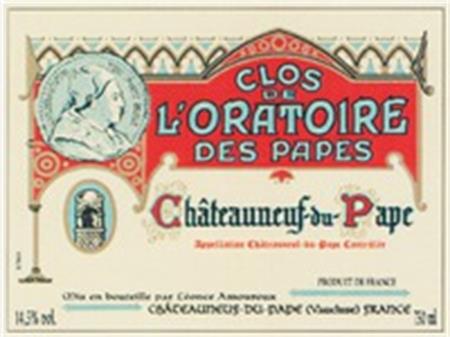 CLOS DE L'ORATOIRE DES PAPES Châteauneuf-du-Pape trademark