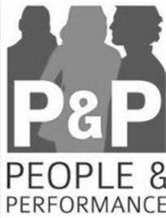 P & P PEOPLE & PERFORMANCE trademark