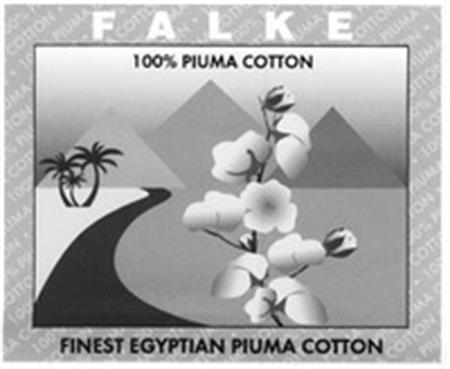 FALKE 100% PIUMA COTTON trademark