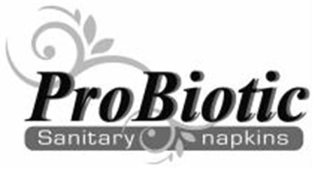 ProBiotic Sanitary napkins trademark