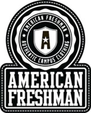 A AMERICAN FRESHMAN AUTHENTIC CAMPUS CLOTHING trademark