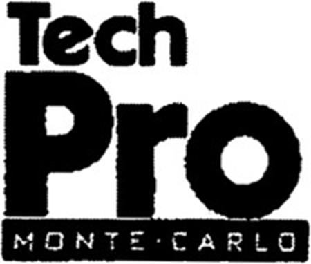 Tech Pro MONTE-CARLO trademark