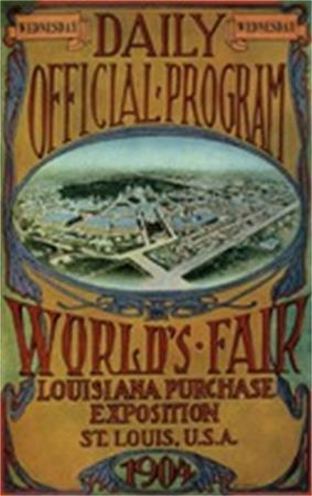 DAILY OFFICIAL PROGRAM WORLD'S FAIR LOUISIANA PURCHASE EXPOSITION ST. LOUIS, U.S.A. 1904 trademark