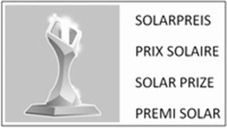 SOLARPREIS PRIX SOLAIRE SOLAR PRIZE PREMI SOLAR trademark