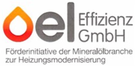 oel Effizienz GmbH Förderinitiative der Mineralölbranche zur Heizungsmoderinisierung trademark