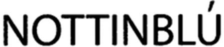 NOTTINBLÚ trademark