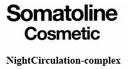 Somatoline Cosmetic NightCirculation-complex trademark