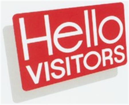 Hello VISITORS trademark