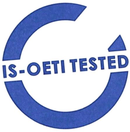 IS-OETI TESTED trademark