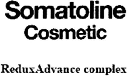 Somatoline Cosmetic ReduxAdvance complex trademark