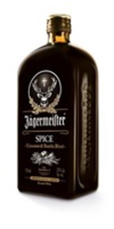 Jägermeister SPICE Cinnamon & Vanilla Blend; Imported Herbal Liqueur; Seasonal Offer; Mast-Jägermeister SE; Wolfenbüttel Germany trademark