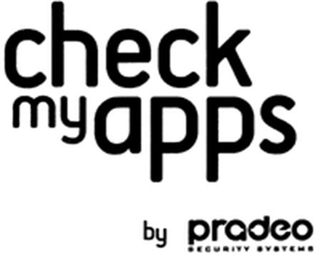 check my apps by pradeo SECURITY SYSTEMS trademark