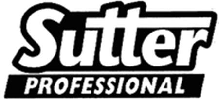 Sutter PROFESSIONAL trademark