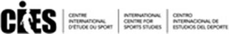 CIES CENTRE INTERNATIONAL D'ÉTUDE DU SPORT INTERNATIONAL CENTRE FOR SPORTS STUDIES trademark