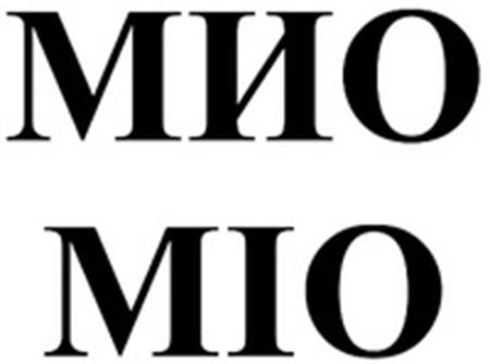 MIO trademark