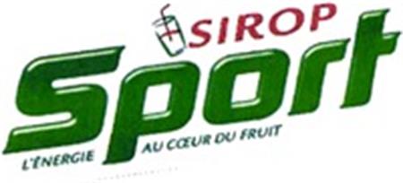 SIROP Sport L'ÉNERGIE AU COEUR DU FRUIT trademark