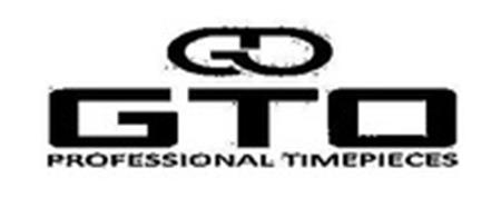 GTO PROFESSIONAL TIMEPIECES trademark