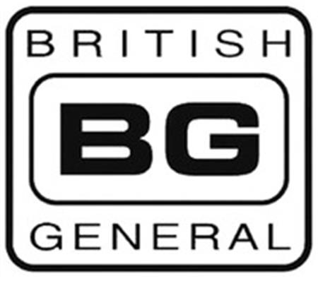 BG BRITISH GENERAL trademark