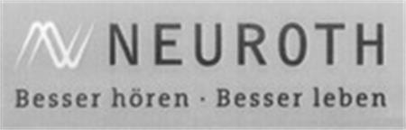 NEUROTH Besser hören . Besser leben trademark