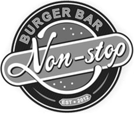 BURGER BAR Non-stop EST 2012 trademark