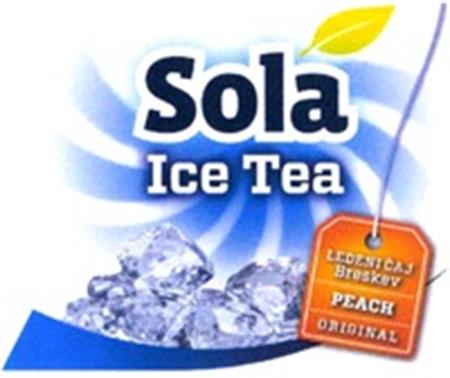 Sola Ice Tea PEACH trademark