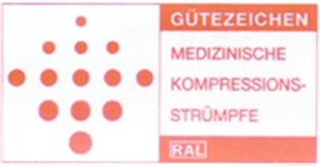 GÜTEZEICHEN MEDIZINISCHE KOMPRESSIONSSTRÜMPFE KOMPRESSIONS-STRÜMPFE trademark