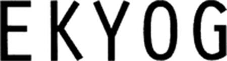 EKYOG trademark